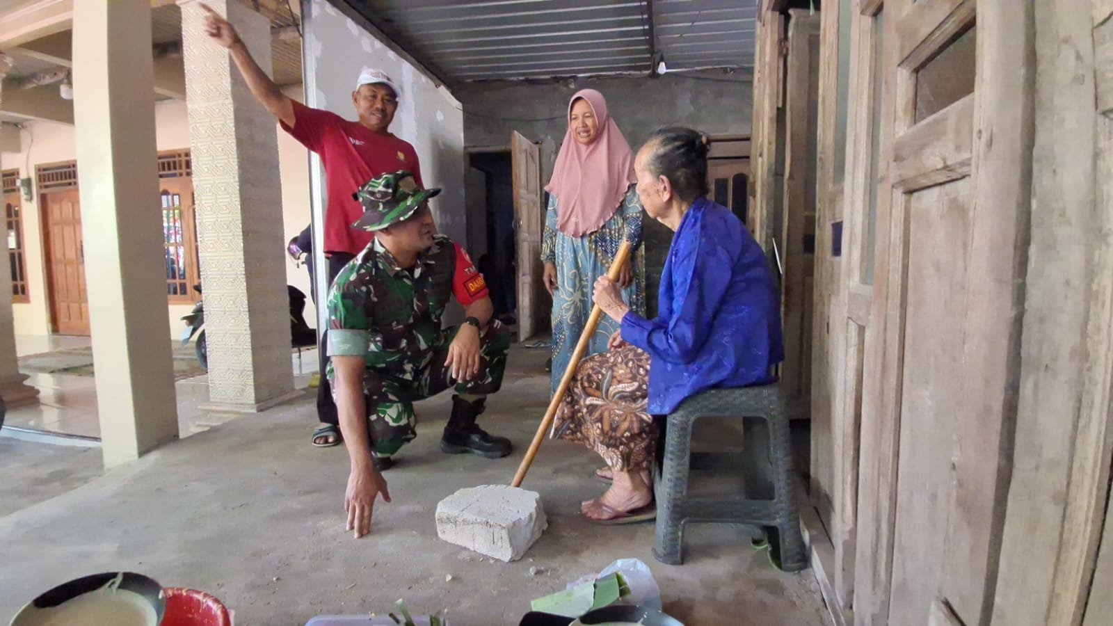 Progres Pembangunan TMMD Reguler Ke-129 di Desa Parangjoro oleh Kodim 0726/Sukoharjo