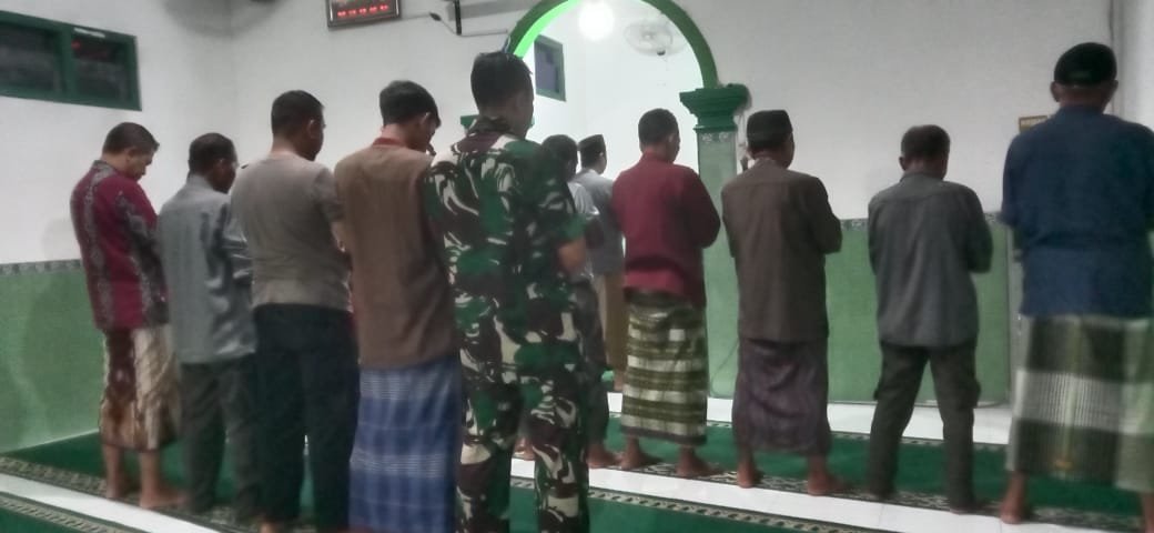 Sholat Subuh Berjamaah Jadi Awal Aktivitas Satgas TMMD di Lokasi Kecamatan Grogol