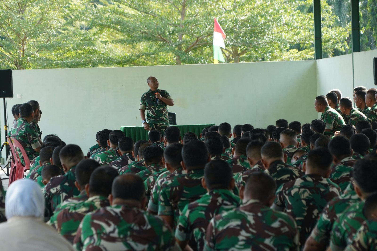 Penekanan Disiplin dan Kebersihan oleh Danrem 012/TU untuk Seluruh Personel
